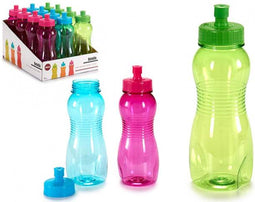Veldfles 550 ml Blauw Roze Groen Plastic