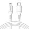 Accezz Lightning naar USB-C kabel - MFi certificering - 480 Mbps - 1 meter - Wit