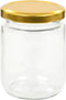 vidaXL - Jampotten - met - wit - met - rode - deksels - 48 - st - 230 - ml - glas