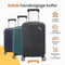 Goliving Handbagage Koffer - Trolley - 53 x 35 x 23 cm - Lichtgewicht - TSA Slot - (3 kleuren)
