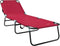 vidaXL - Opvouwbaar - Ligbed - Draagbaar - Rood - 600D - Oxford - Stof