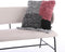Mica Decorations Grazi Bank - L124 x B66 x H69 cm - Fluweel - Off White