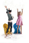 Flux Chair Junior opvouwbare design kinderstoel blauw (4 stuks)