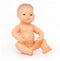 Miniland Babypop Jongetje Met Vanillegeur 40 Cm Bruine Ogen