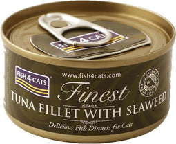 Fish4Cat Canned tuna steak with Seaweed | 70
