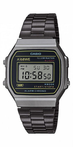 Casio Collection A168WEHB-1AEF - Horloge - Quartz - Staal - Grijs - Ø 35 mm