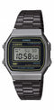 Casio Collection A168WEHB-1AEF - Horloge - Quartz - Staal - Grijs - Ø 35 mm