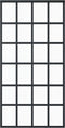 vidaXL - Schuifdeur - met - beslag - 102x205 - cm - aluminium - en - ESG-glas