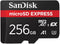 SanDisk microSD Express - 256GB - PCIe NVMe UHS-I 880MB/s