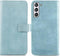iMoshion Hoesje Geschikt voor Samsung Galaxy S21 FE Hoesje Met Pasjeshouder - iMoshion Luxe Bookcase - Lichtblauw