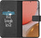 iMoshion Hoesje Geschikt voor Samsung Galaxy A72 Hoesje Met Pasjeshouder - iMoshion Design Softcase Bookcase - Meerkleurig / Live Laugh Love