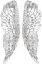vidaXL - Vleugels - Zilver - 91x31x5 - cm - Aluminium