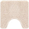 vidaXL - U-Vorm - Badmat - Crème - 50x50 - cm - Polypropyleen - Antislip