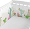 Wiegbeschermer HappyFriday Moshi Moshi Cute llamas Multicolour 210 x 40 cm