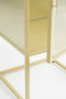 Mica Decorations Clifton Opbergkast met Deuren - L38 x B35 x H90 cm - Metaal - Beige