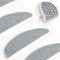 vidaXL - Trapmatten - zelfklevend - 15 - st - sisal-look - 56x17x3 - cm - blauw