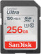 Sandisk Ultra - SDXC Geheugenkaart 256GB - UHS-I Class 10 - 150MB/s Lezen
