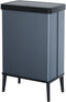 Curver Verto High - Prullenbak 54L - 2 vakken - Grijs Blauw - 44x27x69cm