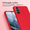 iMoshion Hoesje Geschikt voor Samsung Galaxy S21 Hoesje Met Koord - iMoshion Color Backcover met afneembaar koord - Rood