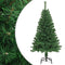 vidaXL - Kunstkerstboom - met - dikke - takken - 120 - cm - PVC - groen