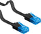 Wentronic CAT6A Netwerkkabel - RJ45 - Zwart - 20 m