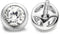 TI SENTO Dames Oorbellen - 925 zilver - Zirconia wit - 7597ZI