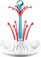 Badabulle Wit Flessen Droogrek B006911