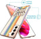 imoshion Hoesje Geschikt voor Samsung Galaxy S21 FE Hoesje Siliconen - imoshion Design hoesje - Meerkleurig / Queer Vibes