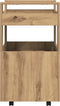 vidaXL - Keuken - Trolley - Artisan - Eiken - 60x45x80 - cm - Bewerkt - Hout