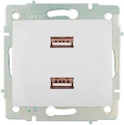 Solera - Decoratieve omlijning lichtschakelaar - Thermoplast - Wit