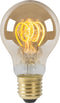 Lucide A60 - Filament lamp - Dimbaar - Ø 6 cm - E27 - 4,9W 2200K - Amber