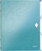 Sorteermap Leitz WOW 6 tabbladen PP ijsblauw - 4 stuks