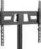 Maclean MC-949 - TV-standaard op wielen - Geschikt voor 32-55 inch VESA 400x400 max. 25 kg - zwart