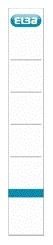 Elba - Rug insteekkaart elba smal 30x190mm wit 10 stuks