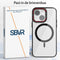 SBVR iPhone 14 Plus - Hoesje - MagSafe Case met standaard en 2 screenprotectors