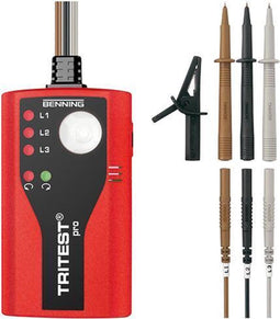 Benning TRITEST pro Draaiveldmeter CAT III 300 V LED