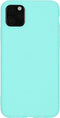 iMoshion Hoesje Geschikt voor iPhone 11 Pro Max Hoesje Siliconen - iMoshion Color Backcover - Mintgroen