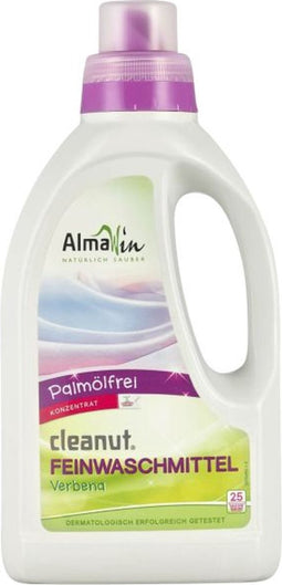 AlmaWin Wasmiddel Cleanut Palmolievrij - Fijne was - Eco-Gecertificeerd - Dermatologisch getest - 0.75 Liter