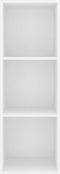 vidaXL - Tv-wandmeubel - 37x37x107 - cm - spaanplaat - wit