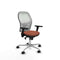 Piqueras y Crespo 3D086N0 - Bureaustoel - Verstelbare hoogte met armleuning - Wit Bruin