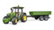 Bruder 2108 John Deere 5115 M - Tractor 1:16 - Kieptrailer - Groen Zwart Geel