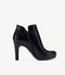 TAMARIS Essentials - Enkellaarsjes - Blokhak 9,5 cm - Zwart (40)