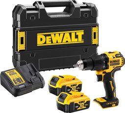 DeWALT DCD709P2T - Accu klop-/schroefboormachine 18V XR 5.0Ah - Compact 175 mm lengte (2 stuks)