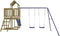 vidaXL - Speelhuis - geïmpregneerd - grenenhout