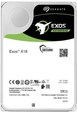 Seagate Exos X18 - SATA - 16TB - 3.5" - 256MB cache (1x)