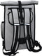vidaXL - Fietstas - voor - Bagagedrager - 20 - L - Grijs - 31x13x58 - cm