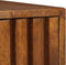 vidaXL - Nachtkastje - 40x30x50 - cm - massief - mangohout