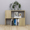 vidaXL - Tv-meubel - 80x24x63 - cm - bewerkt - hout - sonoma - eikenkleurig