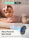 Momcozy BM03 - Video Babyfoon - 5,5 inch 1080p FHD zonder wifi - Infrarood nachtzicht - 500 m bereik