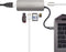 PEPPER JOBS TCH-4 - 4-in-1 USB-C Hub - 4K HDMI USB-A SD/TF kaartlezer - Grijs